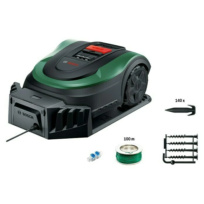 BAUHAUS Bosch Mähroboter Indego XS 300 18 V, 2,5 Ah, Max. Flächenempfehlung: 300 M² 2 BAUHAUS Bosch Mähroboter Indego XS 300 18 V, 2,5 Ah, Max. Flächenempfehlung: 300 M² – Bild 2