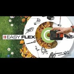 BAUHAUS AL-KO Easy Flex Akku-Rasenmäher 34.8 Li 20 V, 2 Akkus, 2,5 Ah, Schnittbreite: 34 Cm -Bosch Shop 12 1071