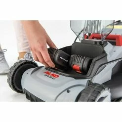 BAUHAUS AL-KO Easy Flex Akku-Rasenmäher 34.8 Li 20 V, 2 Akkus, 2,5 Ah, Schnittbreite: 34 Cm -Bosch Shop 12 1073