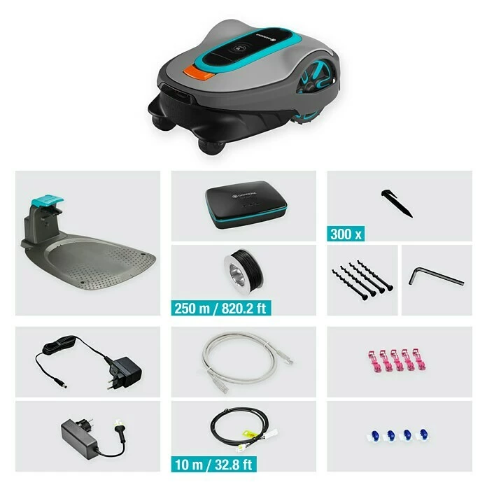 BAUHAUS Gardena Mähroboter Smart SILENO Life Set 1500 18 V, 2 Ah, Max. Flächenempfehlung: 1.500 M² 6 BAUHAUS Gardena Mähroboter Smart SILENO Life Set 1500 18 V, 2 Ah, Max. Flächenempfehlung: 1.500 M² – Bild 6