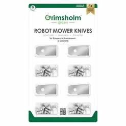 BAUHAUS Grimsholm Green Ersatzmesser 36 Stk., Passend Für: Husqvarna Automower, Gardena, McCulloch