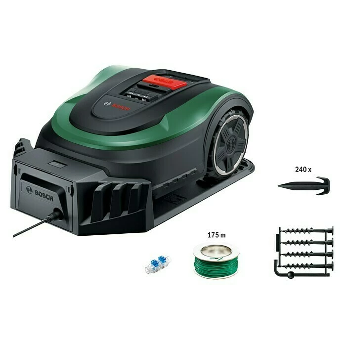 BAUHAUS Bosch Mähroboter Indego M 700 18 V, 2,5 Ah, Max. Flächenempfehlung: 700 M² 1 BAUHAUS Bosch Mähroboter Indego M 700 18 V, 2,5 Ah, Max. Flächenempfehlung: 700 M²