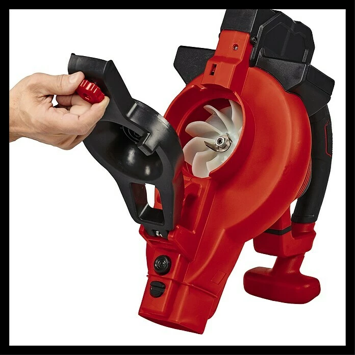 BAUHAUS Einhell Power X-Change Akku-Gebläse 36/230 LI E-SOLO 2 X 18 V, Ohne Akku, Blasgeschwindigkeit: 230 Km/h 4 BAUHAUS Einhell Power X-Change Akku-Gebläse 36/230 LI E-SOLO 2 X 18 V, Ohne Akku, Blasgeschwindigkeit: 230 Km/h – Bild 4