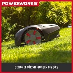 BAUHAUS Powerworks Mähroboter P3 20 V, 2 Ah, Max. Flächenempfehlung: 300 M² 8 BAUHAUS Powerworks Mähroboter P3 20 V, 2 Ah, Max. Flächenempfehlung: 300 M² -Bosch Shop 12 148