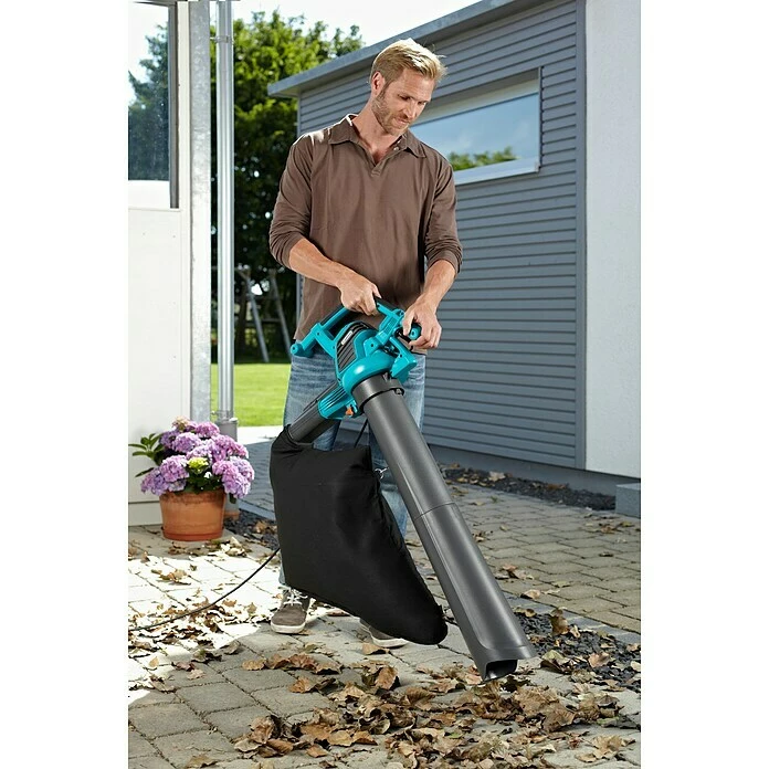 BAUHAUS Gardena Elektro-Laubsauger Ergojet 3000 3.000 W, Blasgeschwindigkeit: 310 Km/h 2 BAUHAUS Gardena Elektro-Laubsauger Ergojet 3000 3.000 W, Blasgeschwindigkeit: 310 Km/h – Bild 2