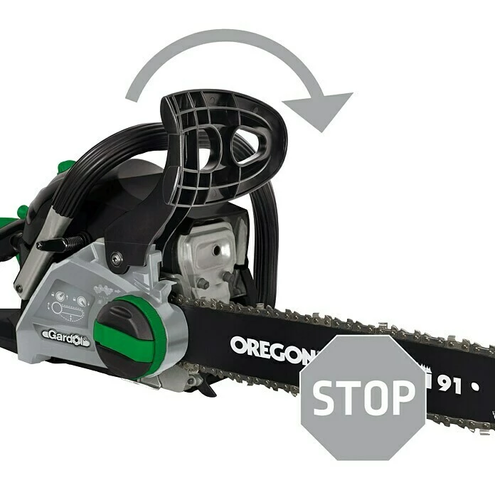 BAUHAUS Gardol Benzin-Kettensäge GMS-E-40EV 1,4 KW, 41 Cm³, Schwertlänge: 40 Cm 3 BAUHAUS Gardol Benzin-Kettensäge GMS-E-40EV 1,4 KW, 41 Cm³, Schwertlänge: 40 Cm – Bild 3