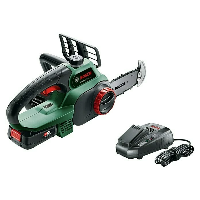 BAUHAUS Bosch 18 V Power For All Akku-Kettensäge UniversalChain 18 18 V, Li-Ionen, 1 Akku, Schwertlänge: 20 Cm 5 BAUHAUS Bosch 18 V Power For All Akku-Kettensäge UniversalChain 18 18 V, Li-Ionen, 1 Akku, Schwertlänge: 20 Cm – Bild 5