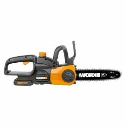 BAUHAUS Worx Akku-Kettensäge WG322E.1 20 V, Li-Ionen, 1 Akku, Schwertlänge: 25 Cm