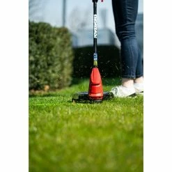 BAUHAUS Powerworks Dual Voltage Akku-Rasentrimmer P24ST25 24 V, Li-Ionen, Ohne Akku, Schnittbreite: 25 Cm -Bosch Shop 12 1826