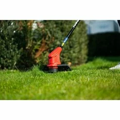 BAUHAUS Powerworks Dual Voltage Akku-Rasentrimmer P24ST25 24 V, Li-Ionen, Ohne Akku, Schnittbreite: 25 Cm -Bosch Shop 12 1827