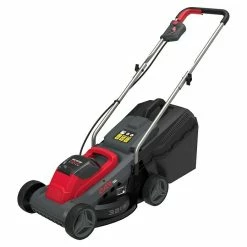 BAUHAUS Powerworks Dual Voltage Akku-Rasenmäher P24LM32K2 24 V, 1 Akku, 2 Ah, Schnittbreite: 32 Cm