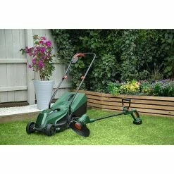 BAUHAUS Bosch Easy Akku-Rasenmäher-Set Akku-Rasenmäher 18V-32-200 + Akku-Rasentrimmer18V-26 1 Akku, 4 Ah -Bosch Shop 12 282