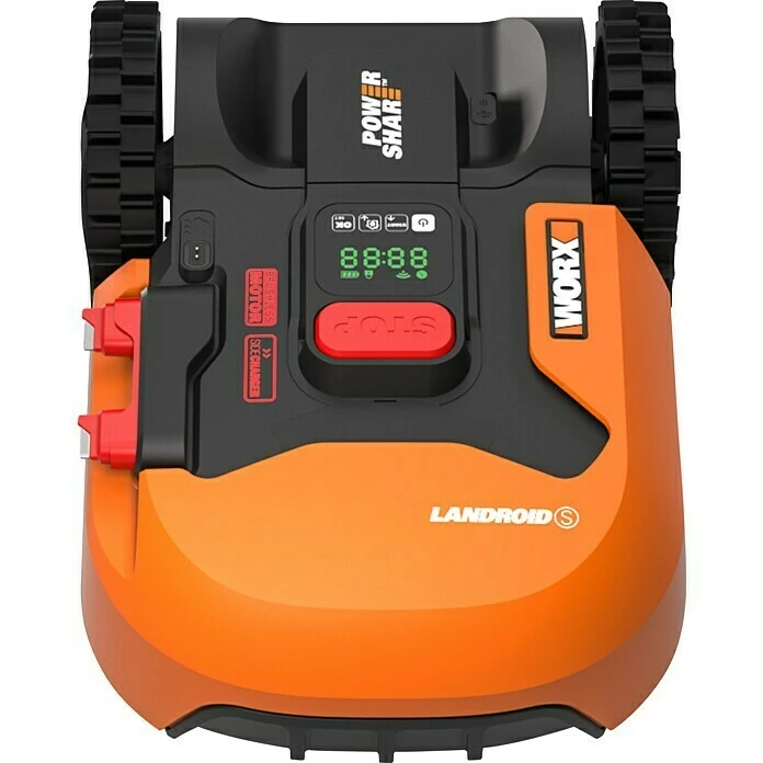 BAUHAUS Worx Landroid Mähroboter S300 20 V, 2 Ah, Max. Flächenempfehlung: 300 M² 6 BAUHAUS Worx Landroid Mähroboter S300 20 V, 2 Ah, Max. Flächenempfehlung: 300 M² – Bild 6