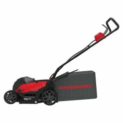 BAUHAUS Powerworks Akku-Rasenmäher P48LM35 48 V, Ohne Akku, Schnittbreite: 35 Cm -Bosch Shop 12 395