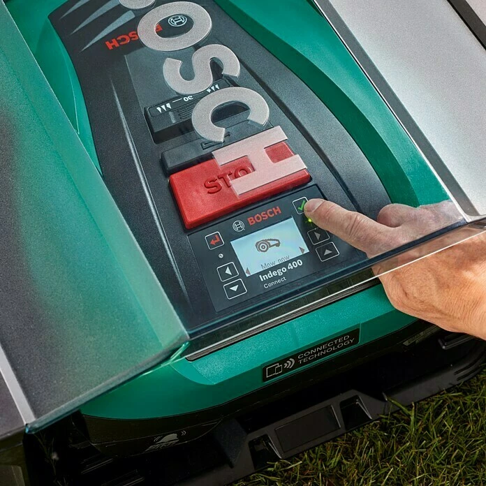 BAUHAUS Bosch Mähroboter-Garage L X B X H: 50 X 51 X 27,5 Cm, Transparent/Schwarz 5 BAUHAUS Bosch Mähroboter-Garage L X B X H: 50 X 51 X 27,5 Cm, Transparent/Schwarz – Bild 5