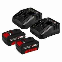 BAUHAUS Einhell Power X-Change Akku-Rasenmäher GE-CM 43 Li M Kit 18 V, 2 Akkus, 4 Ah, Schnittbreite: 43 Cm -Bosch Shop 12 476