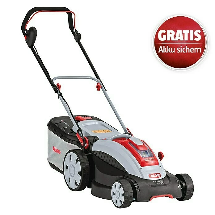 BAUHAUS AL-KO Energy Flex Akku-Rasenmäher Moweo 38.5 Li 40 V, 1 Akku, 4 Ah, Schnittbreite: 37 Cm 1 BAUHAUS AL-KO Energy Flex Akku-Rasenmäher Moweo 38.5 Li 40 V, 1 Akku, 4 Ah, Schnittbreite: 37 Cm