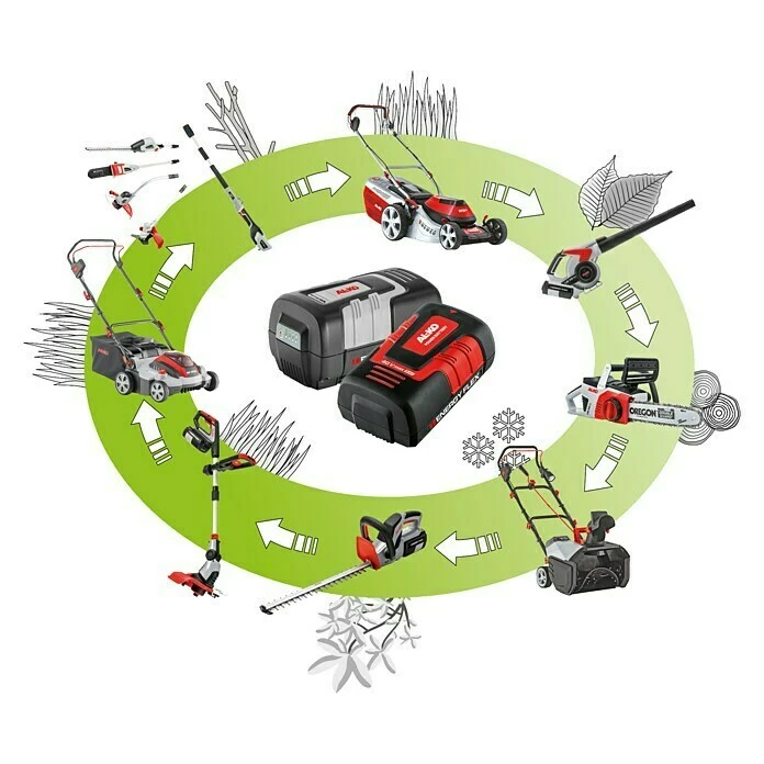 BAUHAUS AL-KO Energy Flex Akku-Rasenmäher Moweo 38.5 Li 40 V, 1 Akku, 4 Ah, Schnittbreite: 37 Cm 6 BAUHAUS AL-KO Energy Flex Akku-Rasenmäher Moweo 38.5 Li 40 V, 1 Akku, 4 Ah, Schnittbreite: 37 Cm – Bild 6
