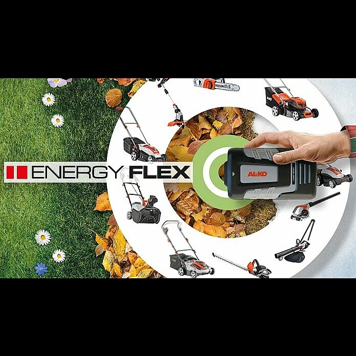BAUHAUS AL-KO Energy Flex Akku-Rasenmäher 42.9 Li 40 V, 1 Akku, 4 Ah, Schnittbreite: 42 Cm 4 BAUHAUS AL-KO Energy Flex Akku-Rasenmäher 42.9 Li 40 V, 1 Akku, 4 Ah, Schnittbreite: 42 Cm – Bild 4