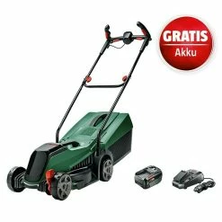 BAUHAUS Bosch 18 V Power For All Akku-Rasenmäher CityMower 18V-32-300 18 V, 1 Akku, 4 Ah, Schnittbreite: 32 Cm