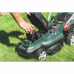 BAUHAUS Metabo Akku-Rasenmäher RM 36-18 LTX BL 36  18 V, Ohne Akku, 5,2 Ah, Schnittbreite: 36 Cm -Bosch Shop 12 708