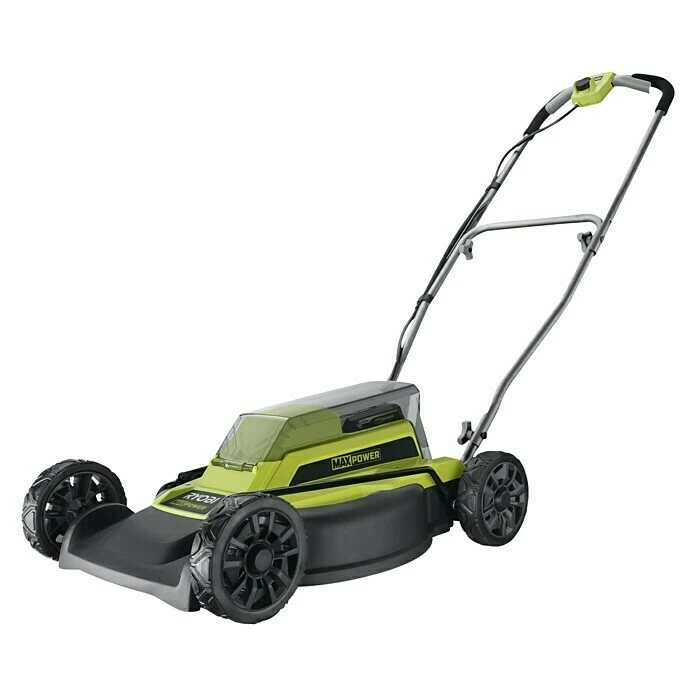 BAUHAUS Ryobi Akku-Rasenmäher RY36LMM46A-140 36 V, 1 Akku, 4 Ah, Schnittbreite: 46 Cm 1 BAUHAUS Ryobi Akku-Rasenmäher RY36LMM46A-140 36 V, 1 Akku, 4 Ah, Schnittbreite: 46 Cm