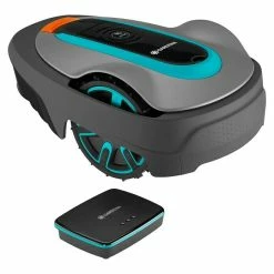 BAUHAUS Gardena Mähroboter-Set Smart SILENO City Set 600 LONA 18 V, 2 Ah, Max. Flächenempfehlung: 600 M²