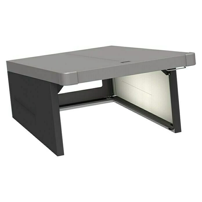 BAUHAUS Biohort Mähroboter-Garage Charly 90 X 78 X 49 Cm, Quarzgrau Metallic 1 BAUHAUS Biohort Mähroboter-Garage Charly 90 X 78 X 49 Cm, Quarzgrau Metallic